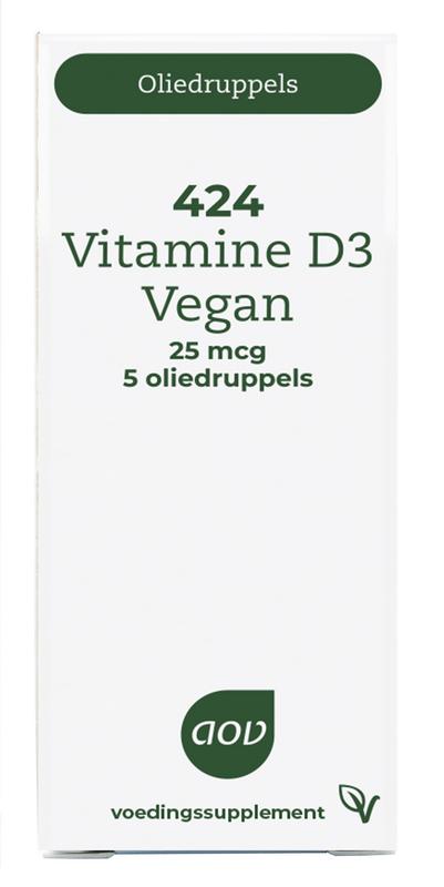 AOV 424 Vitamine D3 Vegan 25mcg