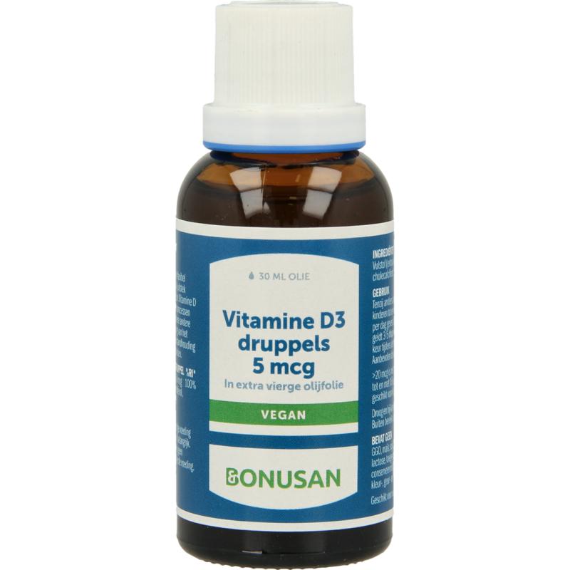Bonusan Vitamine D3 druppels 5 mcg