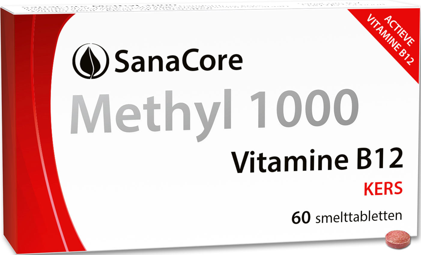 SanaCore Methyl 1000 Vitamine B12 (zonder foliumzuur)