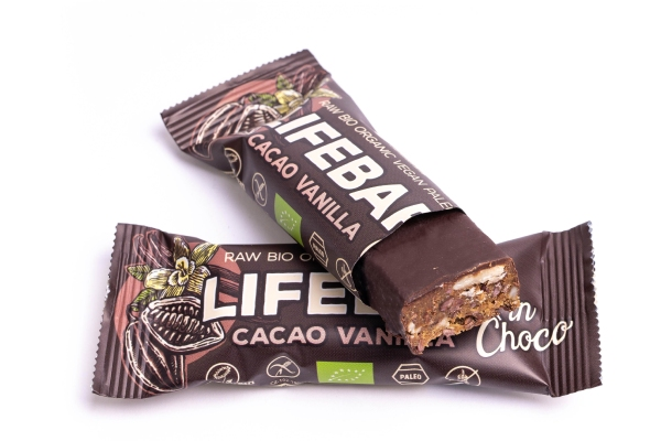 Lifebar InChoco Cacao Nibs Vanille