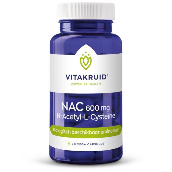 Vitakruid NAC N-acetyl L-Cysteïne 600 mg